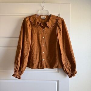 Universal Thread Peter Pan Collar Button Down Shirt